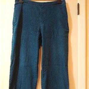 Women's Alfred Dunner Pull-On Proportioned High-Waisted Straight-Leg Pants